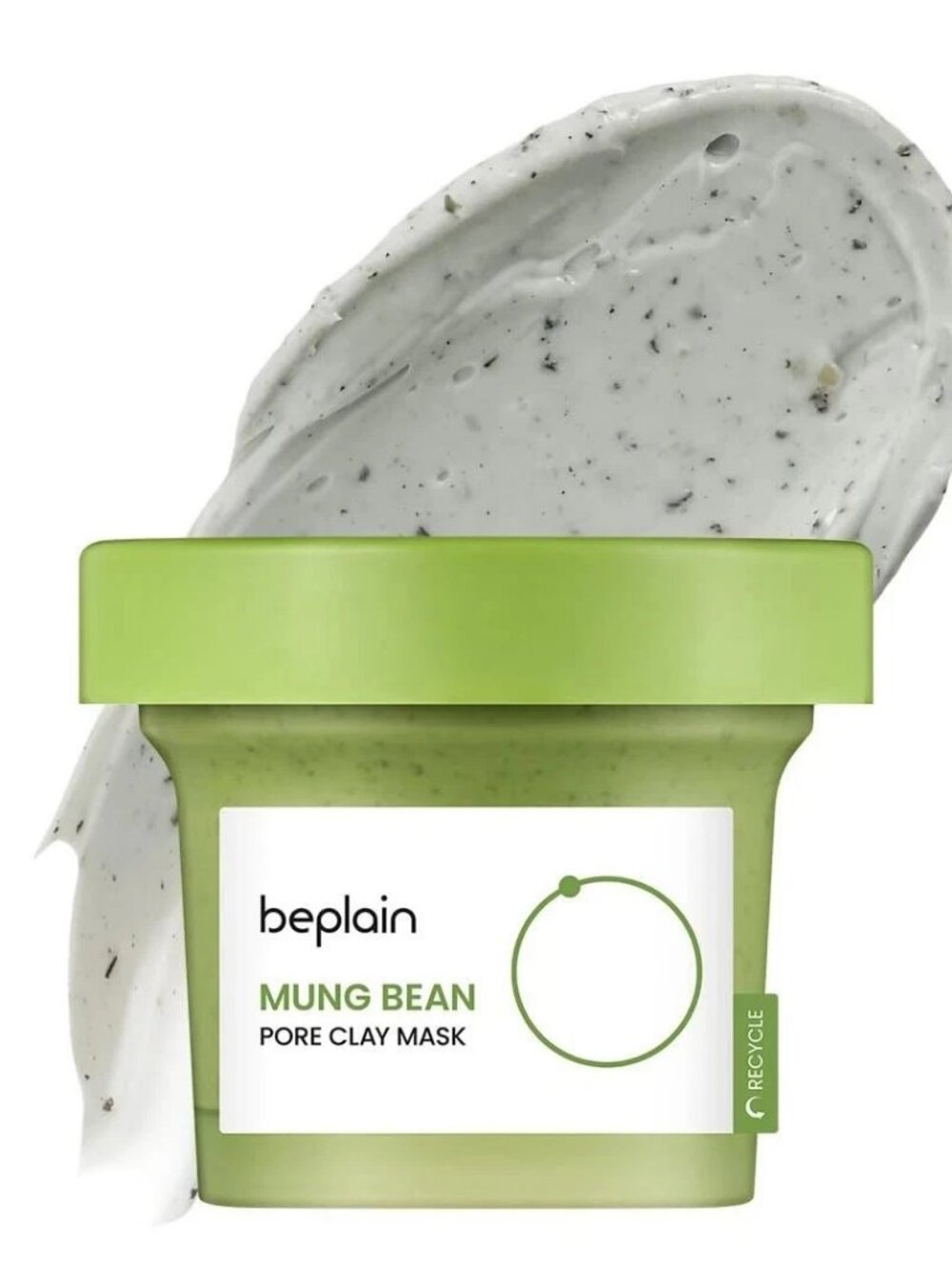 Beplain Mung Bean Pore Mud Facial Mask Pore Cleansing Cleanse Exfoliate 120ML